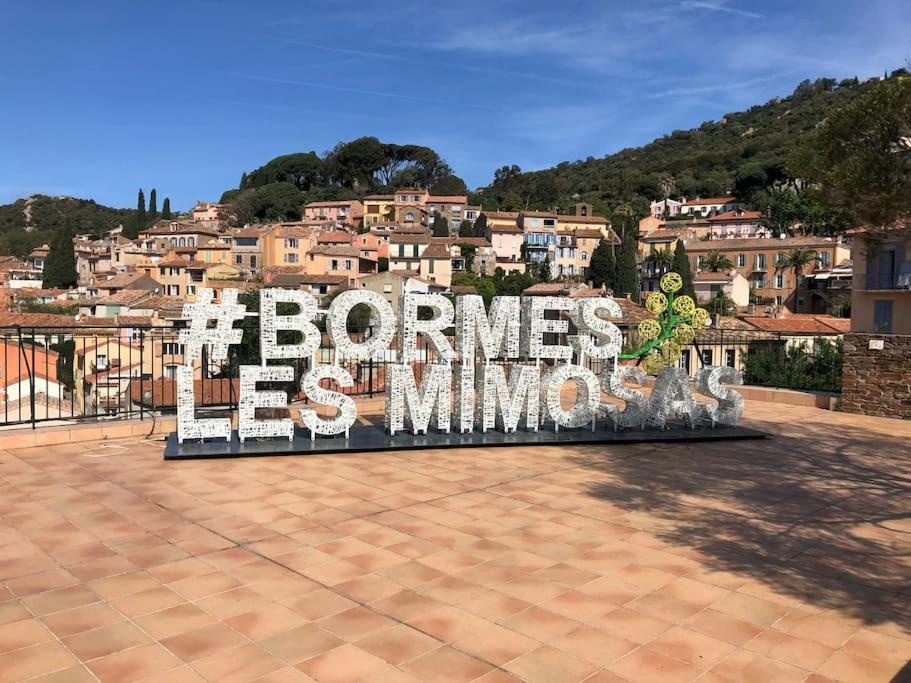Agreable T3, Bormes Les Mimosas公寓 外观 照片